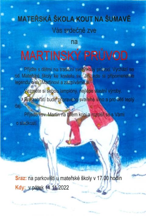 Martinský průvod 2022
